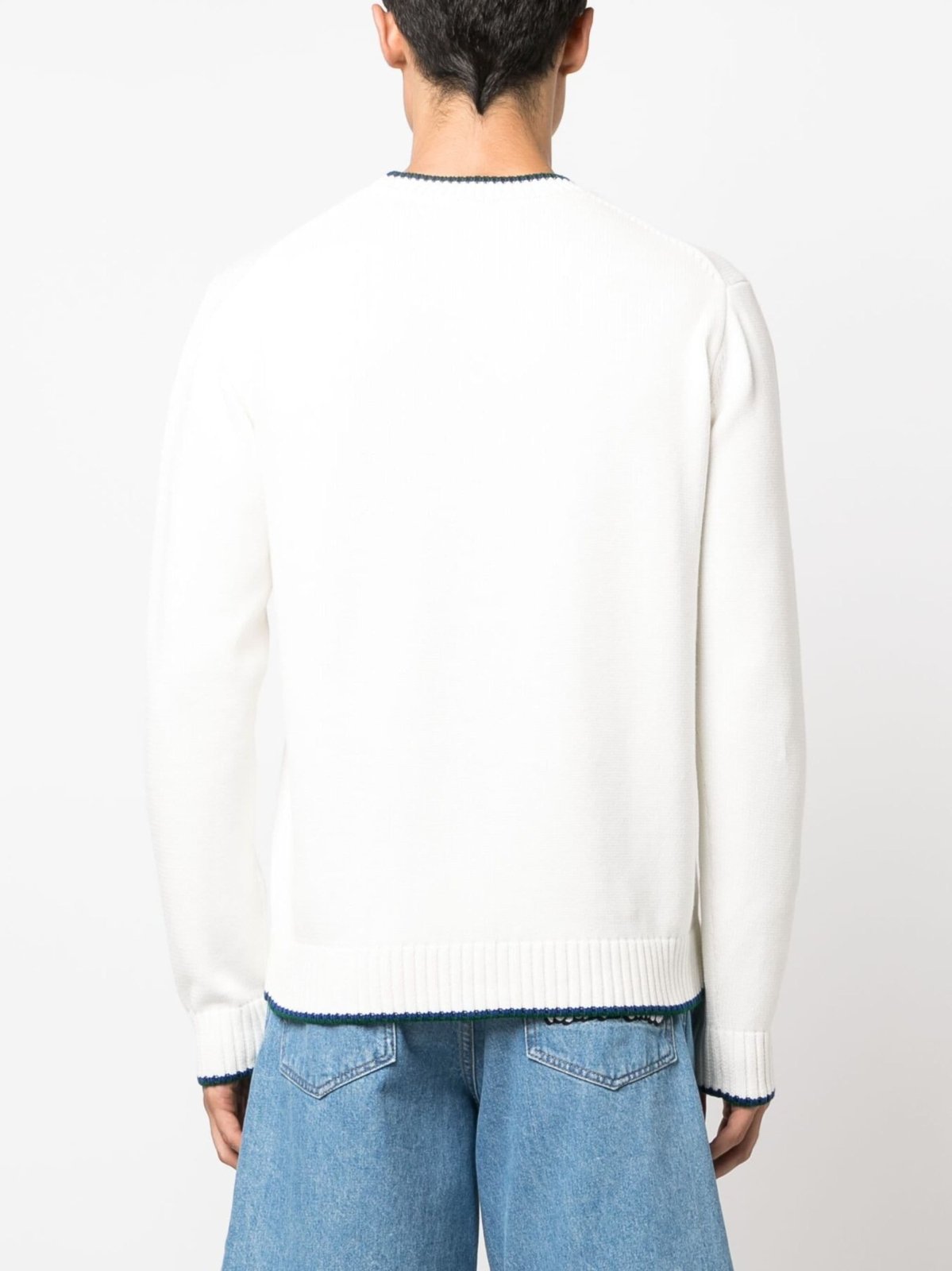 CasablancaCasa Intarsia Knit Jumper at Fashion Clinic