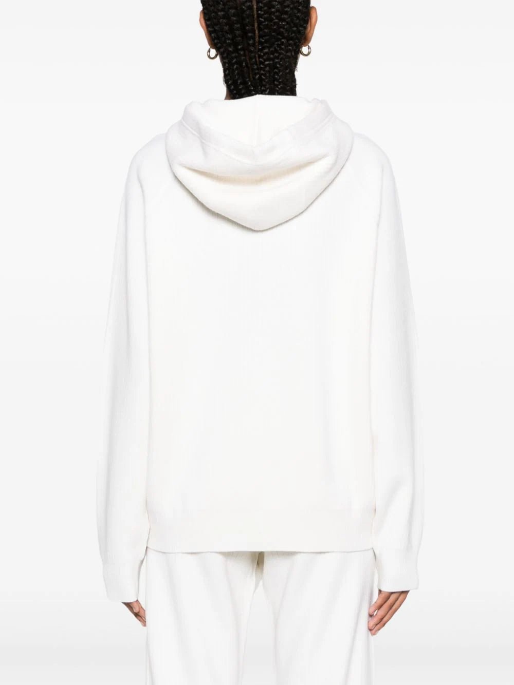 CasablancaCasa Sport Ribbed Knit Hoodie at Fashion Clinic