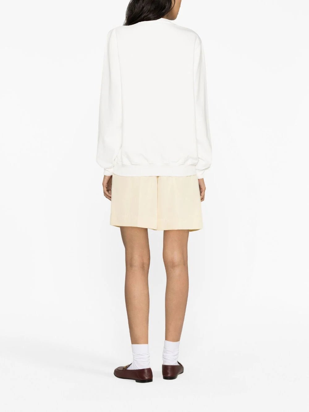 CasablancaCasa Way Cotton Sweatshirt at Fashion Clinic