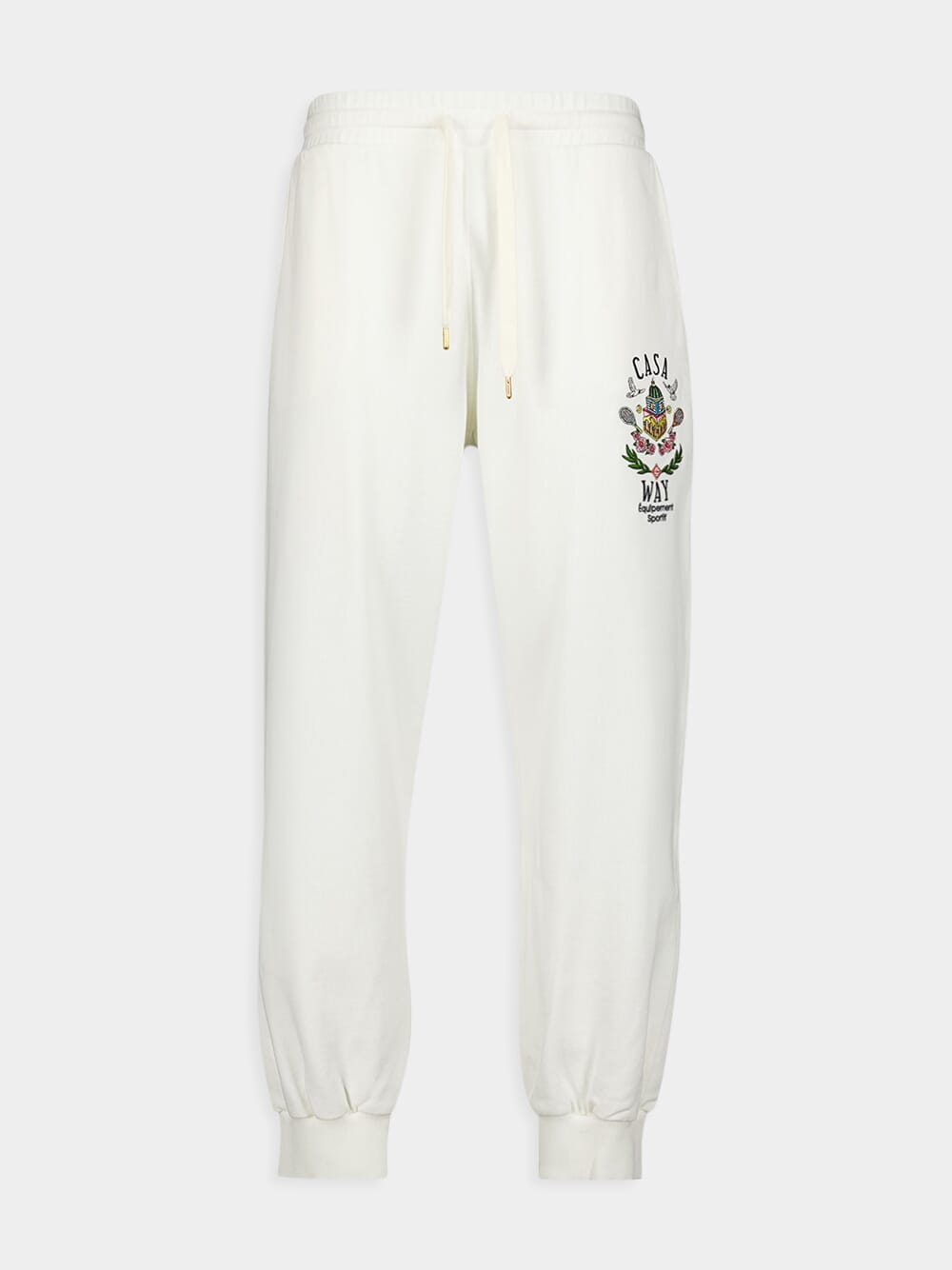 CasablancaCasa Way Cotton Track Pants at Fashion Clinic