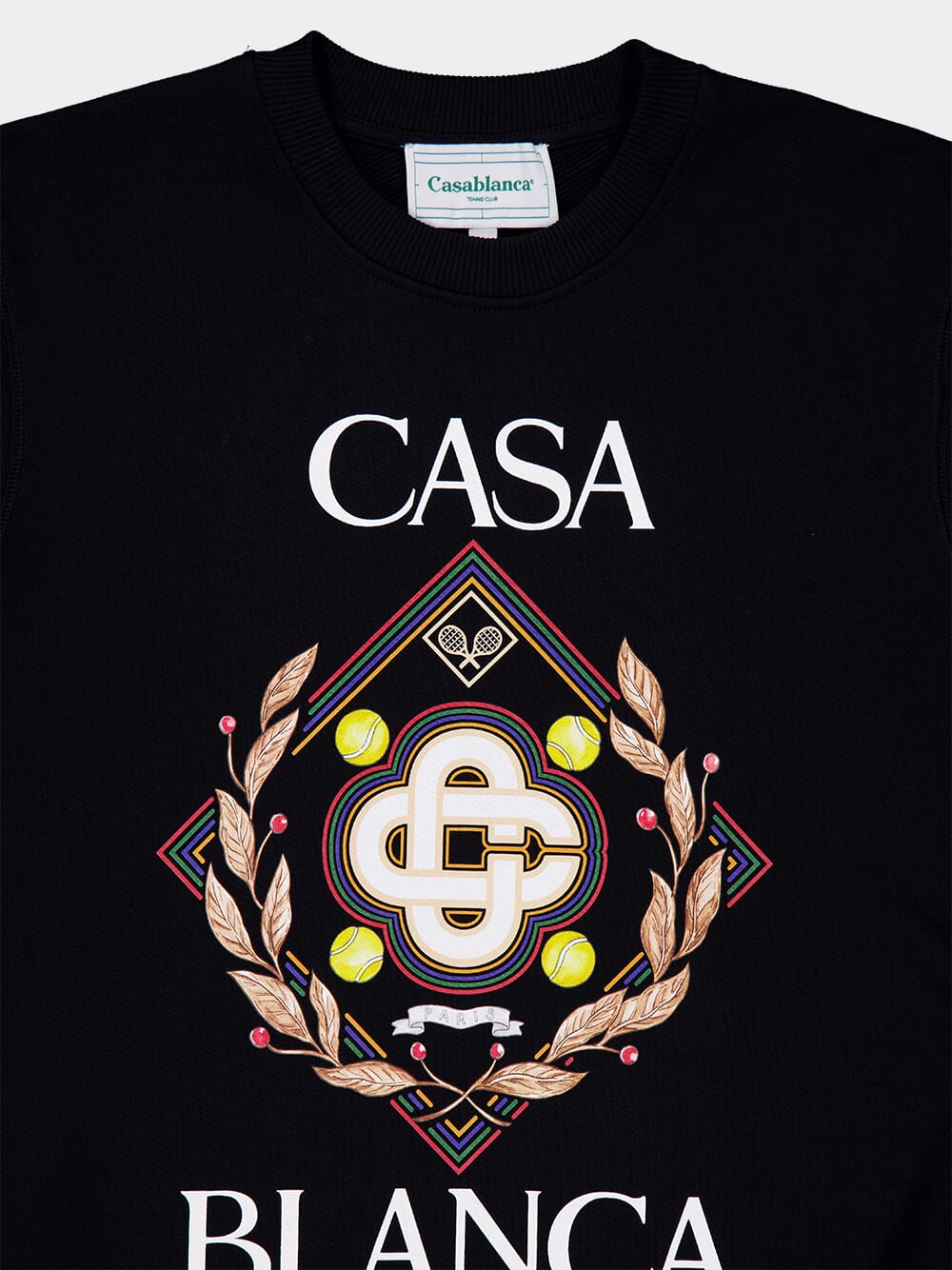 CasablancaChampionship Diamond Cotton Sweatshirt at Fashion Clinic