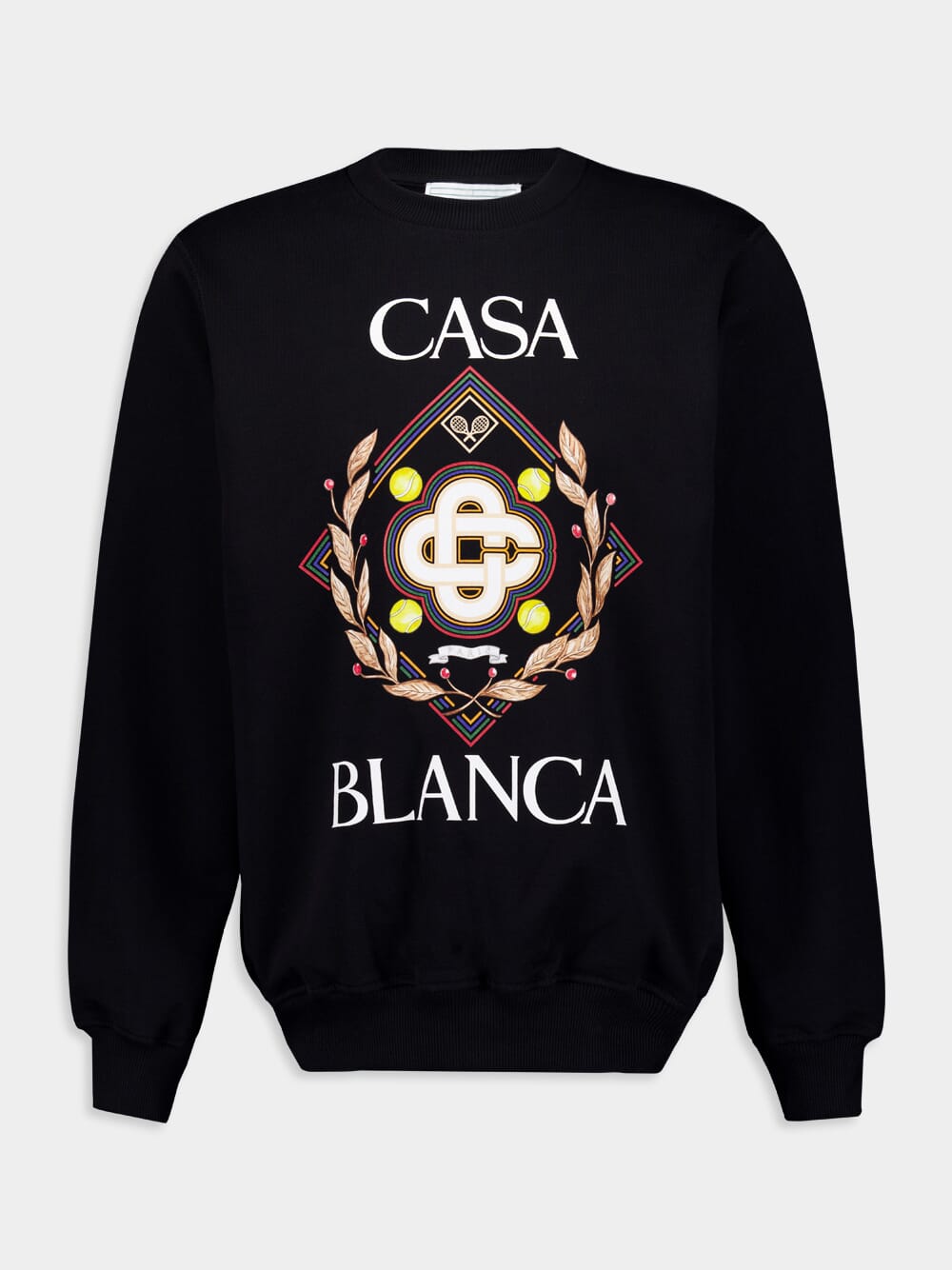 CasablancaChampionship Diamond Cotton Sweatshirt at Fashion Clinic