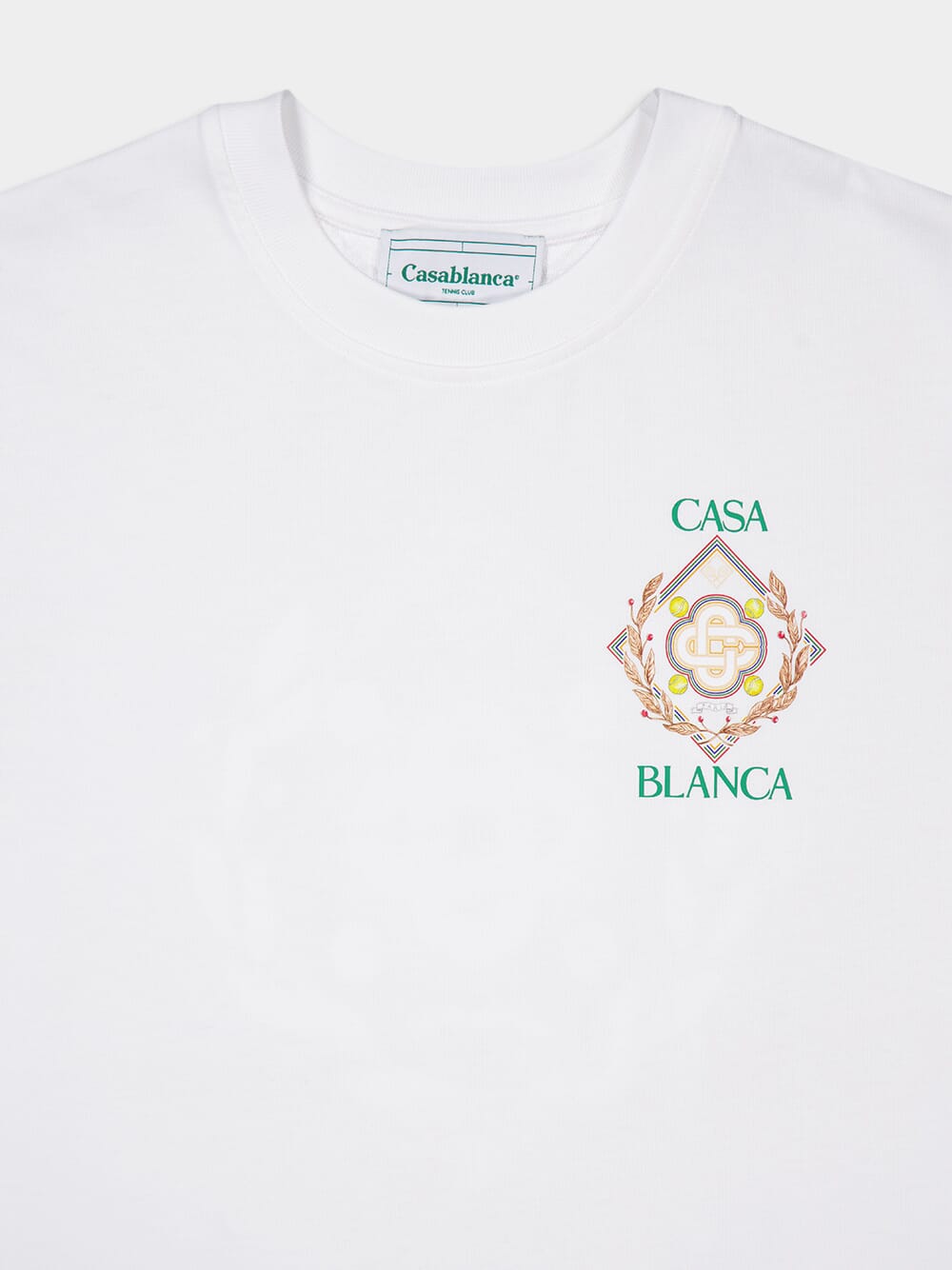 CasablancaChampionship Diamond T-Shirt at Fashion Clinic