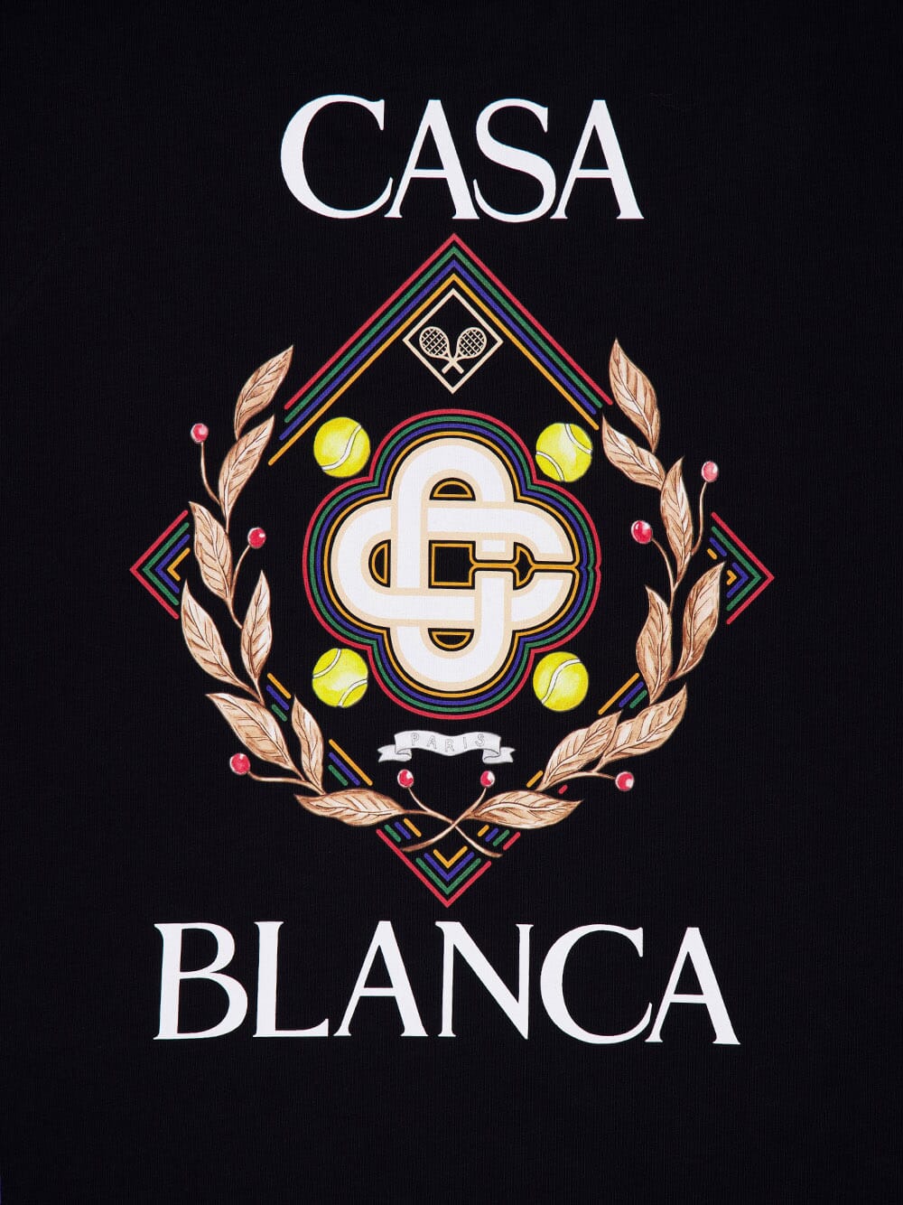 CasablancaChampionship Diamond T-Shirt at Fashion Clinic