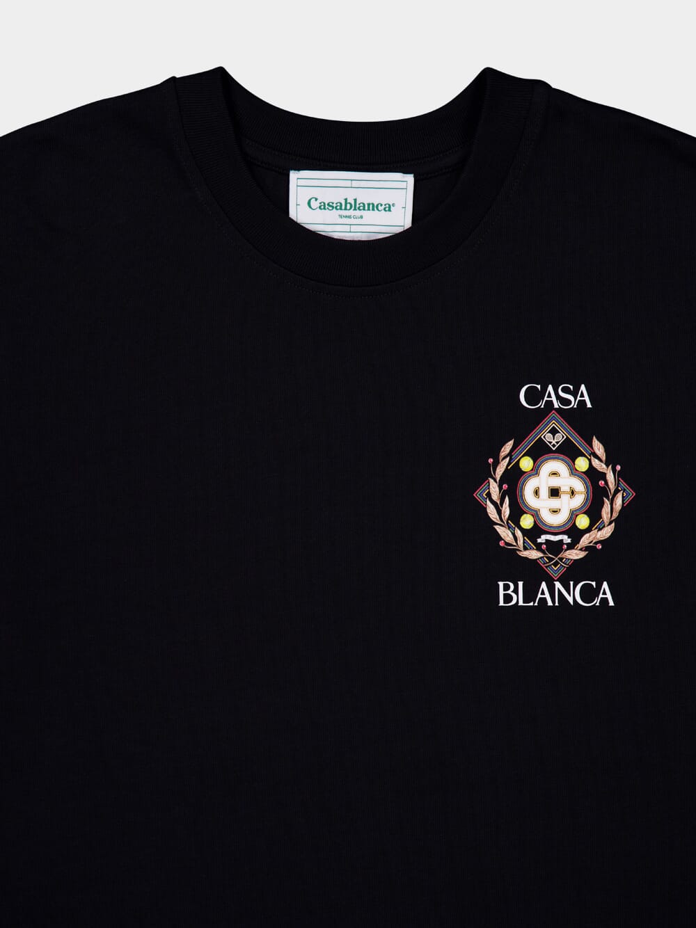 CasablancaChampionship Diamond T-Shirt at Fashion Clinic