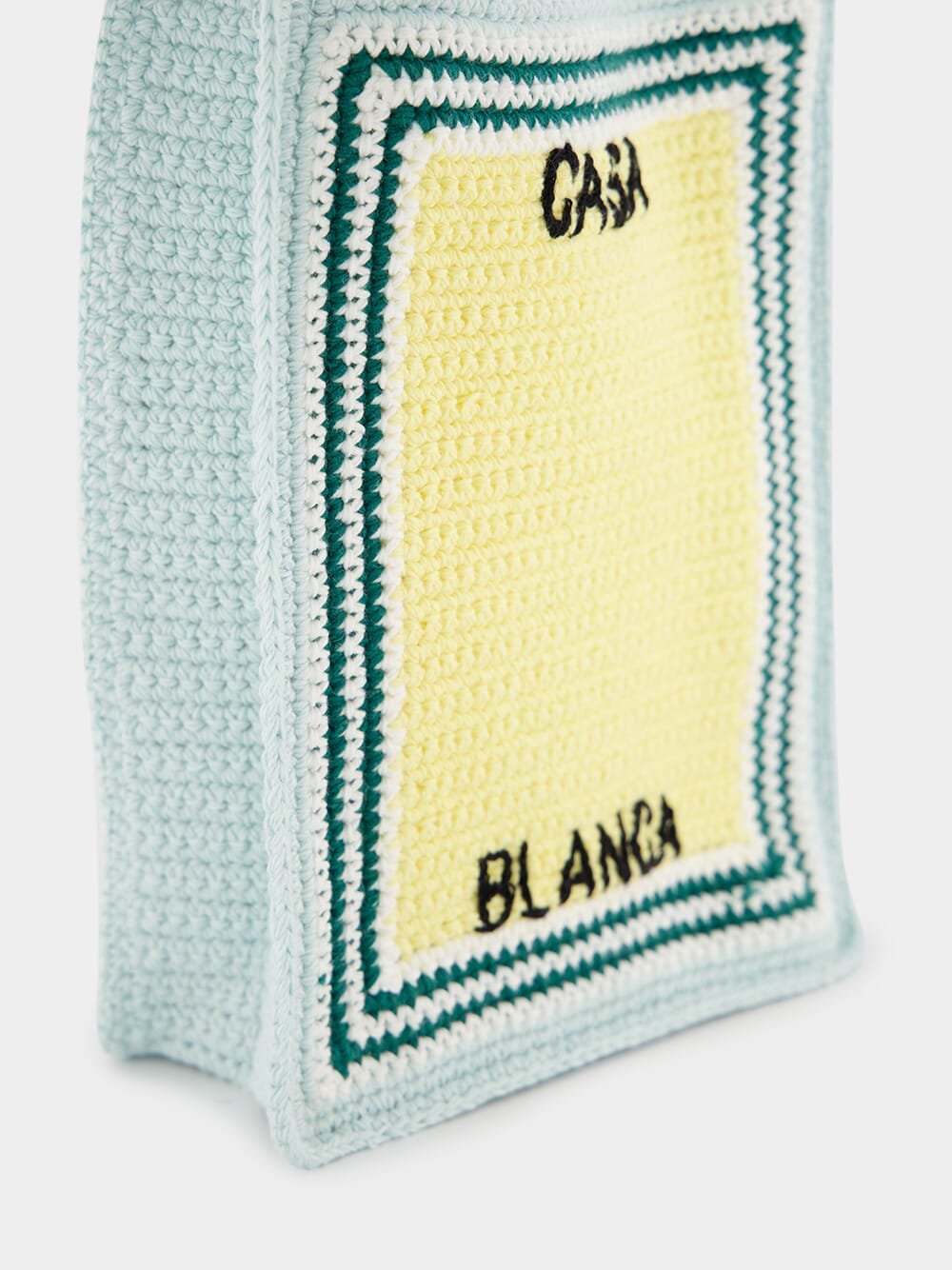 CasablancaCotton Mini Crochet Bag at Fashion Clinic