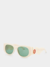 Casablanca Cream The Memphis Sunglasses