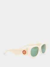 Casablanca Cream The Memphis Sunglasses
