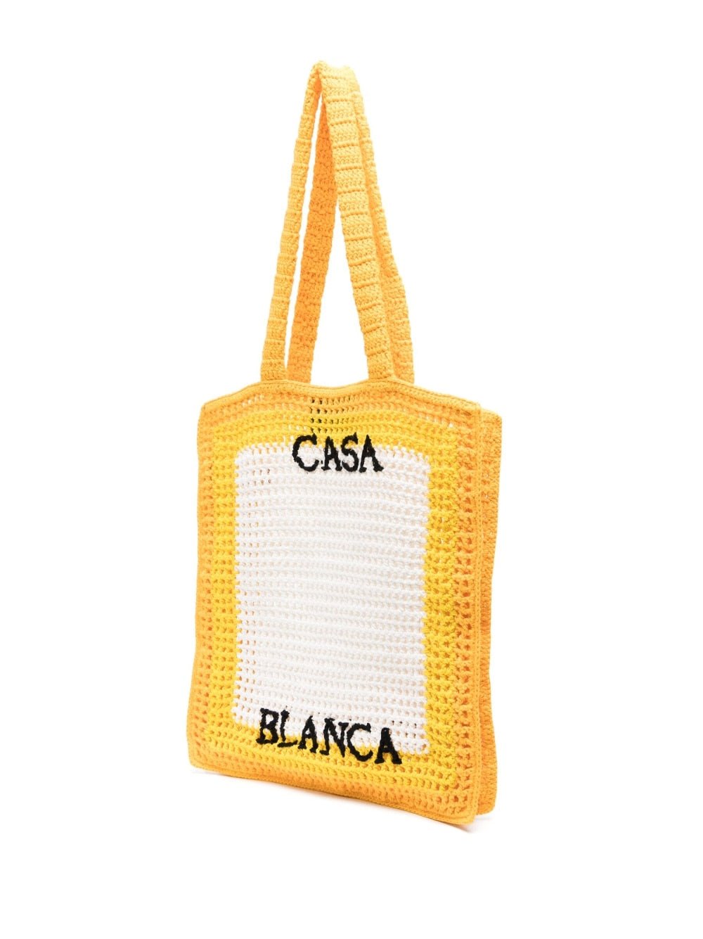 CasablancaCuximala Crochet Tote Bag at Fashion Clinic