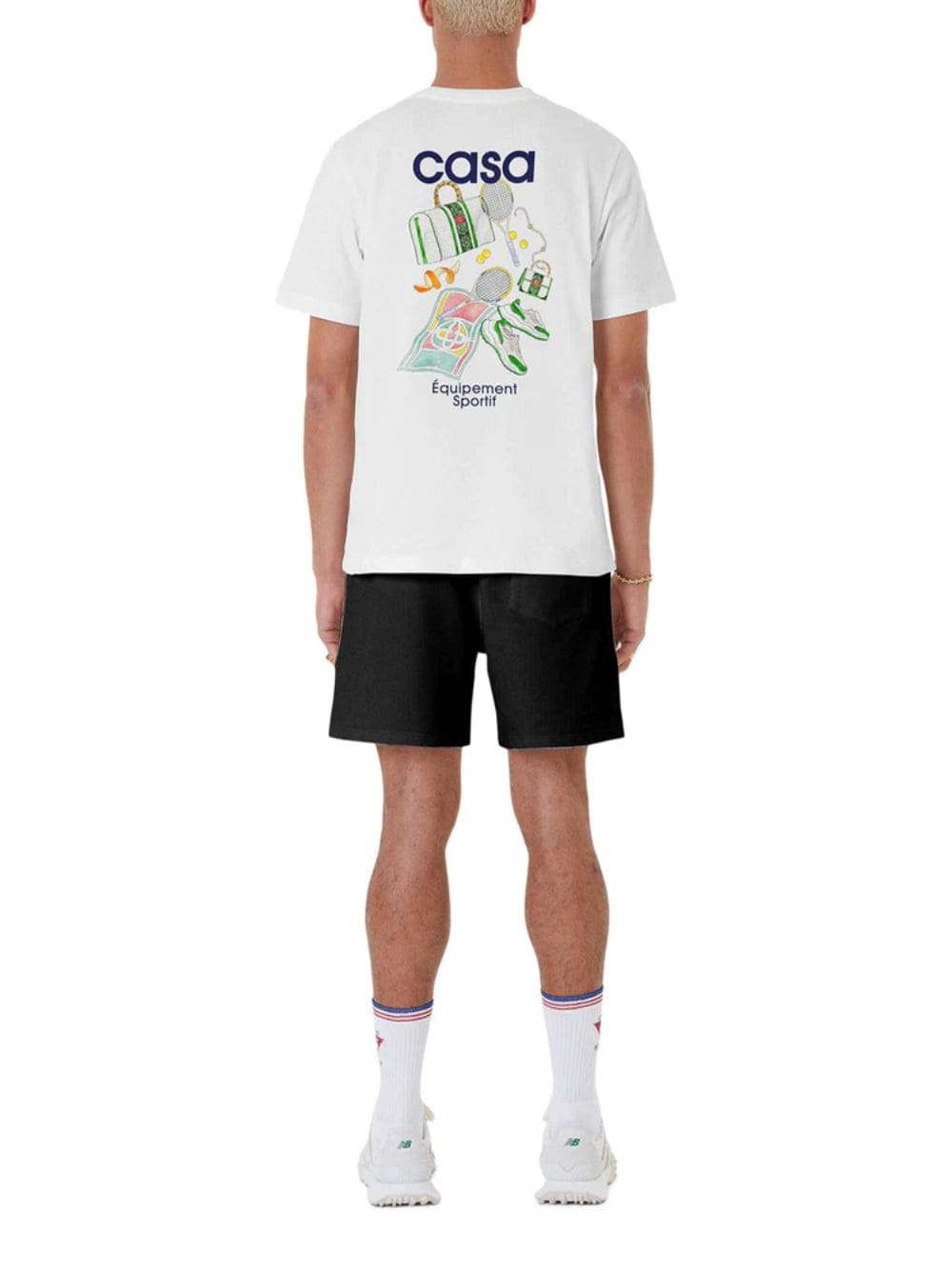 CasablancaEquipement Sportif Cotton T-Shirt at Fashion Clinic