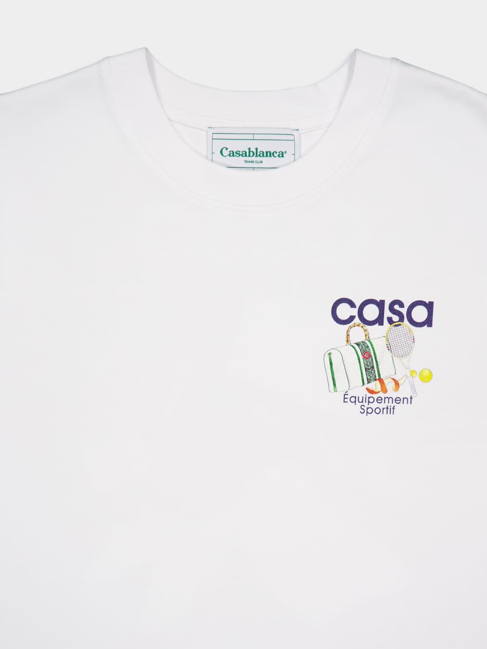 CasablancaEquipement Sportif Cotton T-Shirt at Fashion Clinic