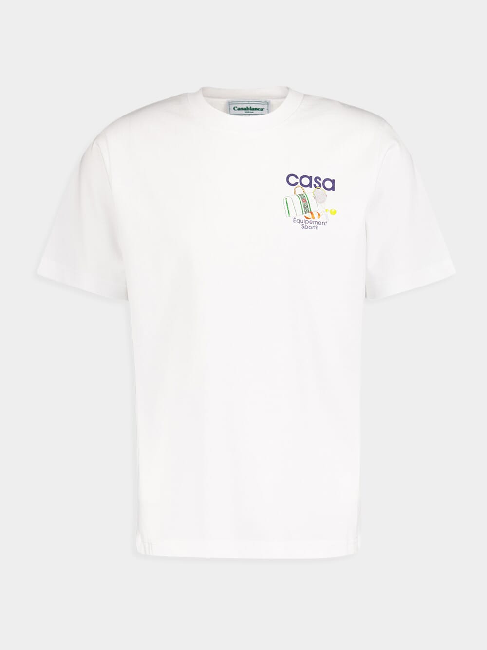 CasablancaEquipement Sportif Cotton T-Shirt at Fashion Clinic