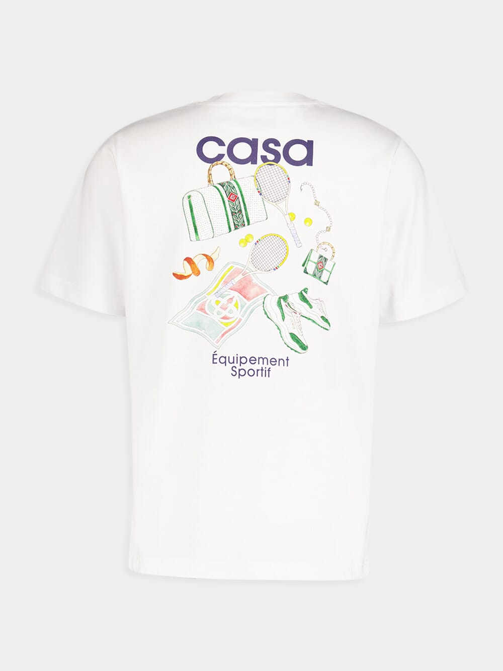 CasablancaEquipement Sportif Cotton T-Shirt at Fashion Clinic