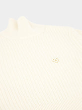 Casablanca Knitted Wool Turtleneck Sweater