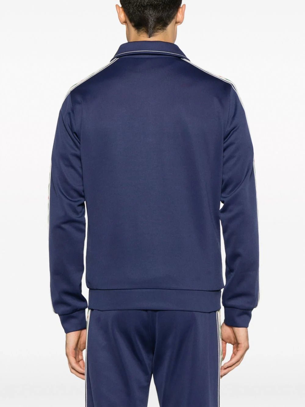 CasablancaLaurel Blue Track Jacket at Fashion Clinic