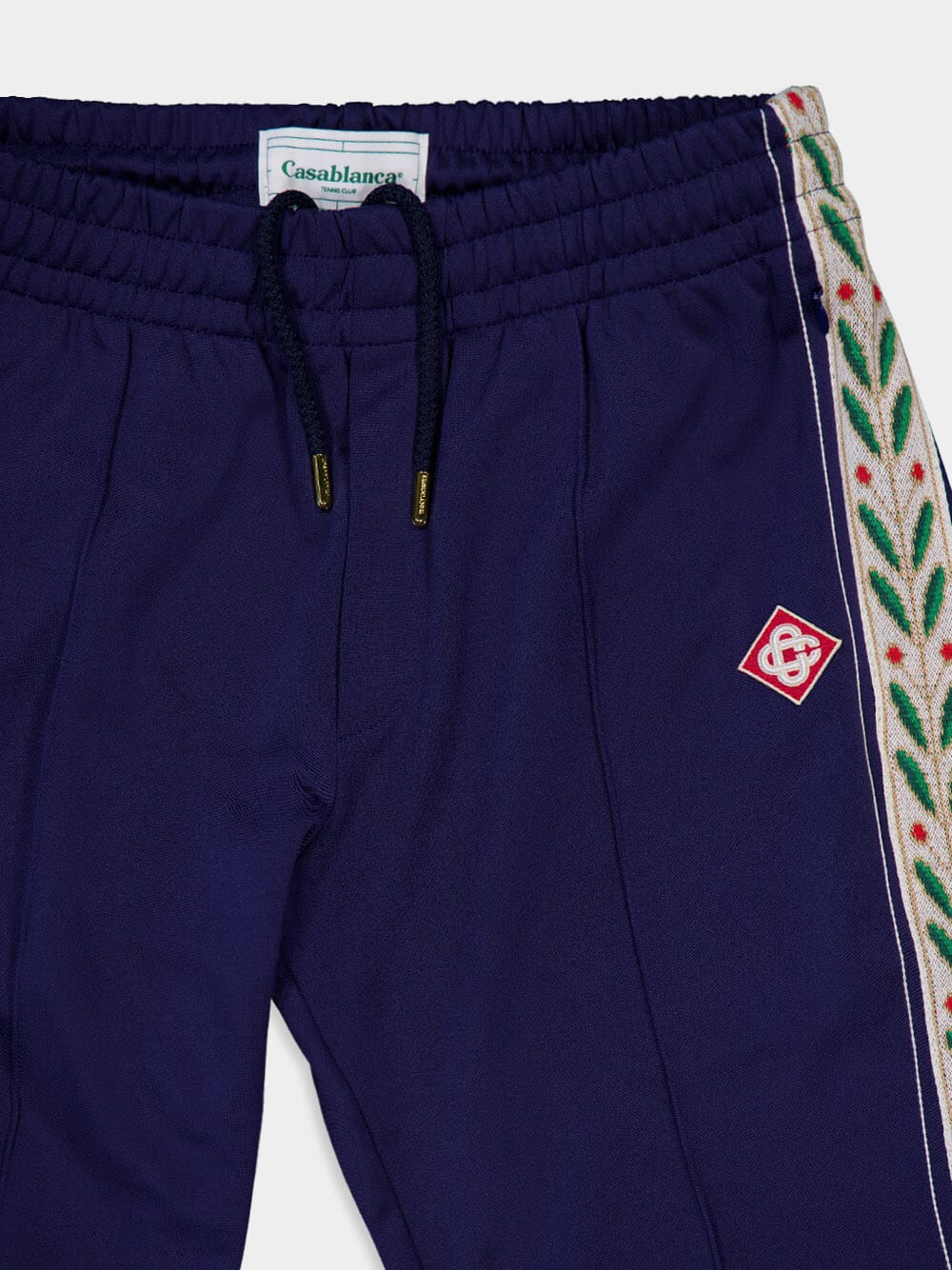 CasablancaLaurel Blue Track Pants at Fashion Clinic