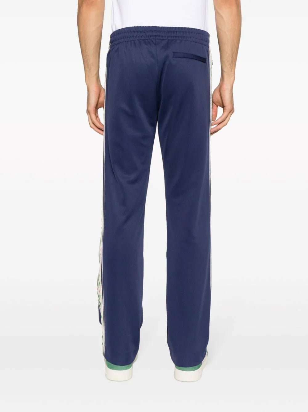 CasablancaLaurel Blue Track Pants at Fashion Clinic