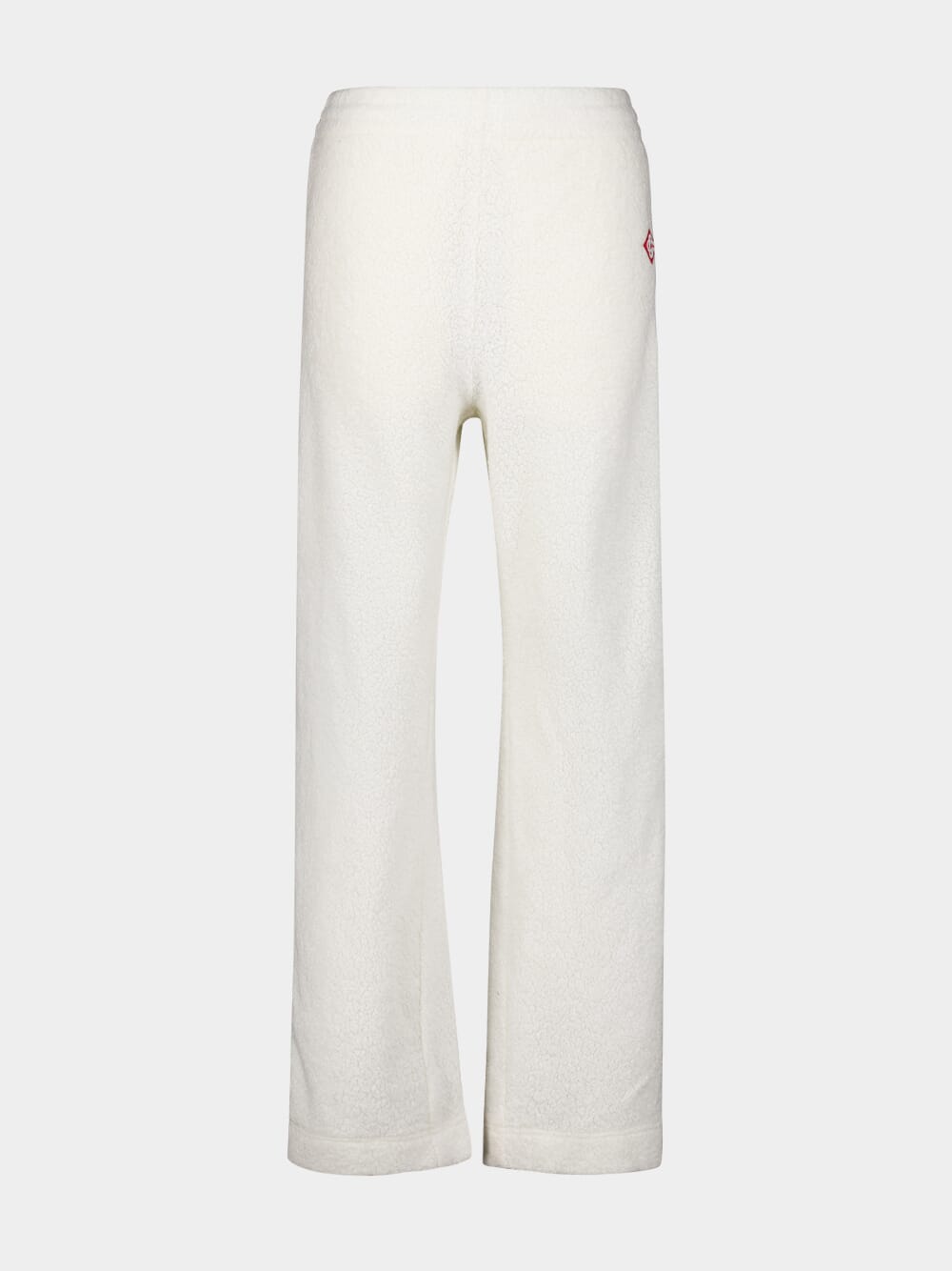 CasablancaLogo-Patch Fleece Track Pants at Fashion Clinic