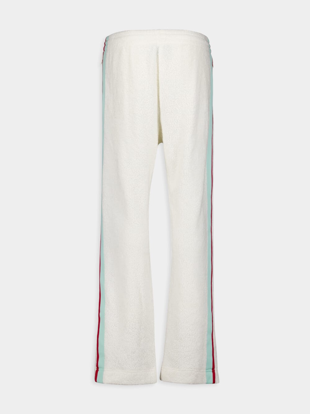 CasablancaLogo-Patch Fleece Track Pants at Fashion Clinic