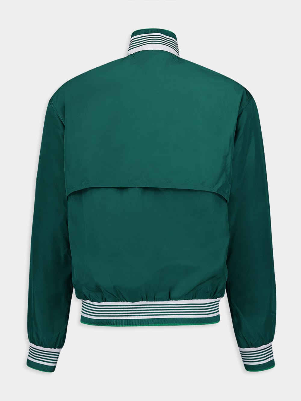 CasablancaLogo-Patch Green Track Jacket at Fashion Clinic