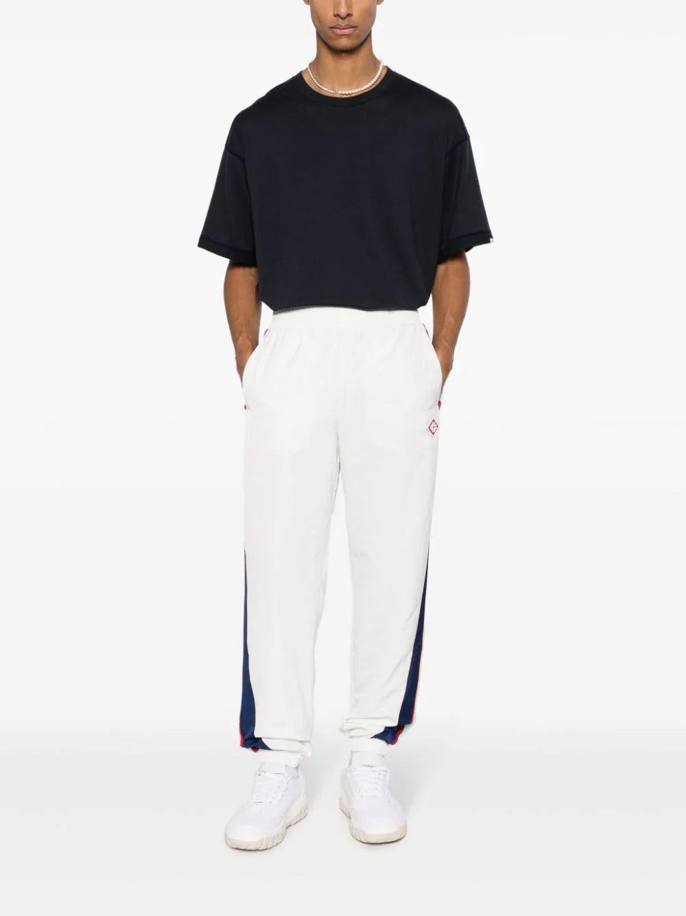 CasablancaLogo-Patch Track Pants at Fashion Clinic