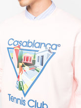Casablanca Logo-Print Long-Sleeve Sweatshirt
