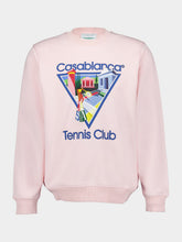 Casablanca Logo-Print Long-Sleeve Sweatshirt