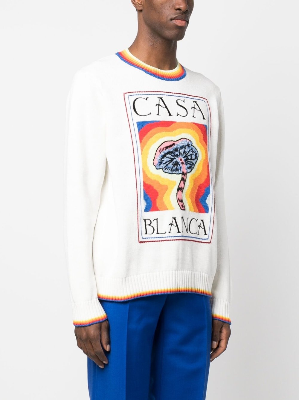 CasablancaMind Vibrations Intarsia Jumper at Fashion Clinic