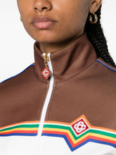 Casablanca Panelled High-Neck Jacket