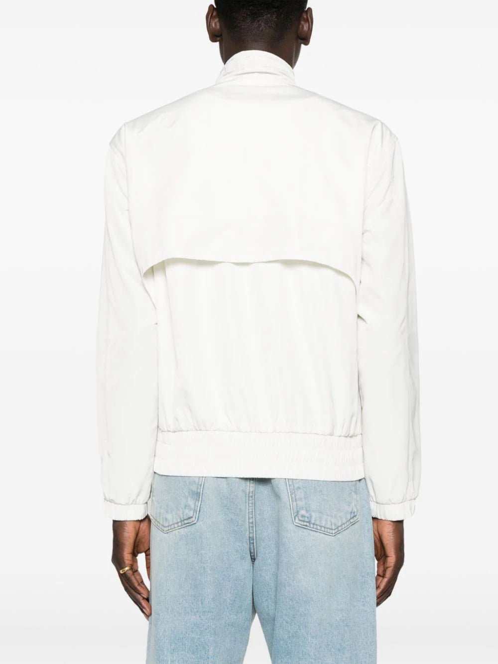 CasablancaPanelled Mock Neck Track Jacket at Fashion Clinic