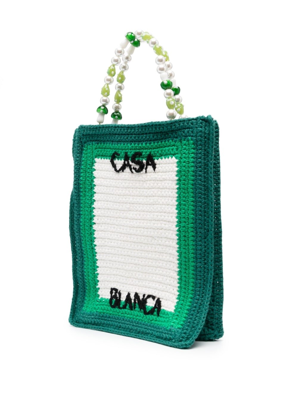 CasablancaTennis Beaded Crochet Bag at Fashion Clinic