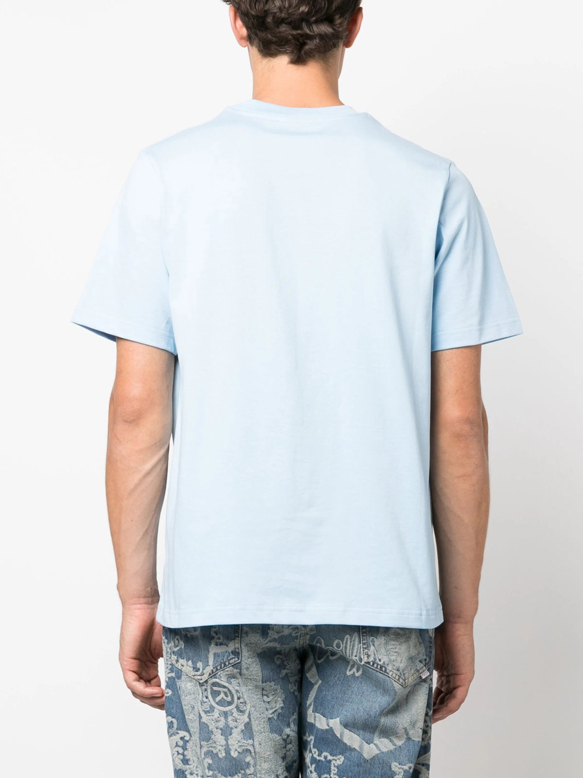 CasablancaTennis Club Icon Blue T-Shirt at Fashion Clinic