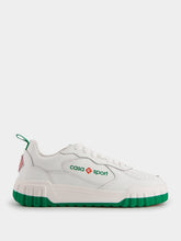Casablanca Tennis Court Leather Sneakers