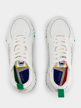Casablanca Tennis Court Leather Sneakers