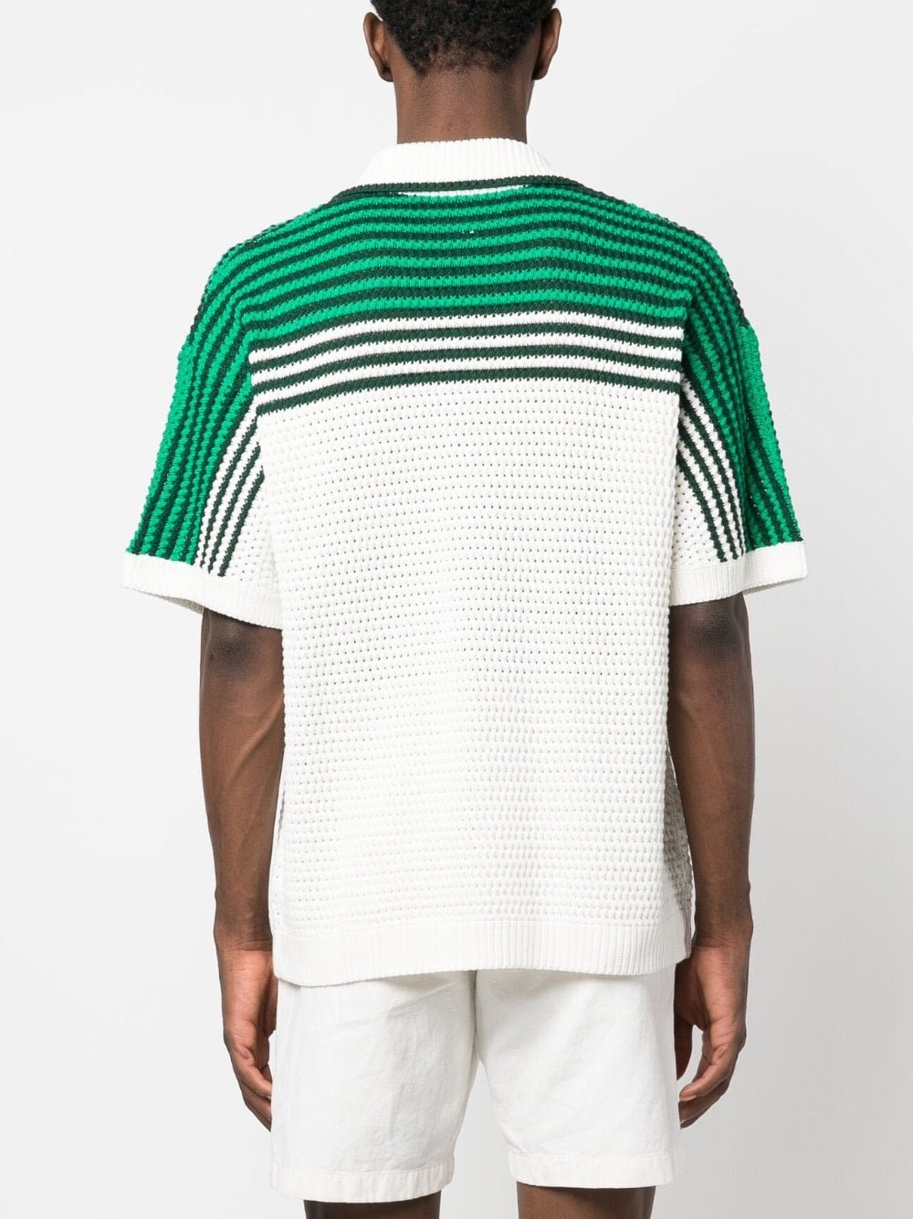 CasablancaTennis Crochet Shirt at Fashion Clinic