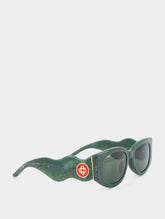 Casablanca The Memphis Oval-Frame Sunglasses