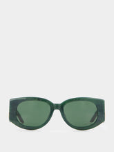 Casablanca The Memphis Oval-Frame Sunglasses