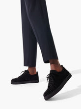 Christian Louboutin Louis Junior Suede Calf And Spikes