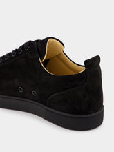 Christian Louboutin Louis Junior Suede Calf And Spikes