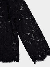 Dolce & Gabbana Black Lace Jacket