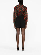 Dolce & Gabbana Cherry-Print Silk Blouse