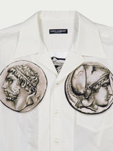 Dolce & Gabbana Coin-Print Cotton Shirt