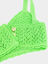 Dolce & Gabbana Crochet-Knit Bralette Top