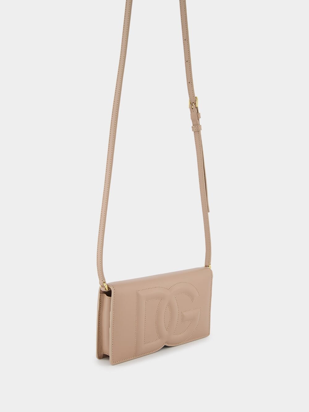 Dolce & GabbanaDG-Logo Leather Shoulder Bag at Fashion Clinic