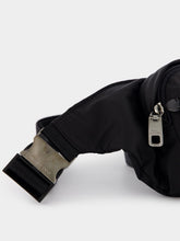 Dolce & Gabbana Embossed-Logo Black Belt Bag