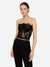 Dolce & Gabbana Floral Lace Corset