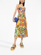 Dolce & Gabbana Graphic-Print Midi Dress