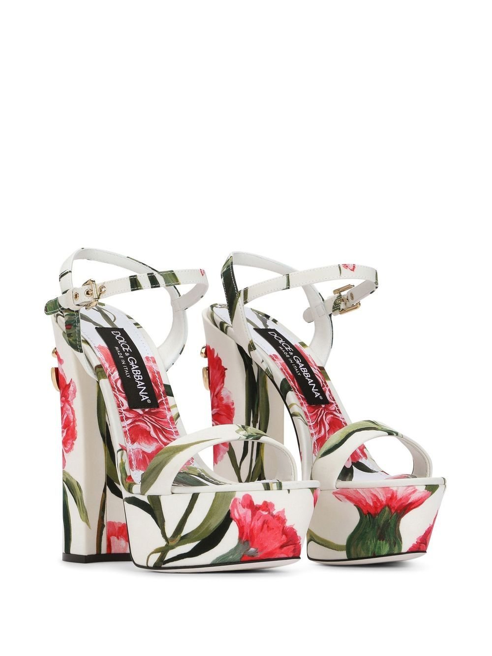 Dolce & GabbanaHappy Garden Platform Sandals at Fashion Clinic