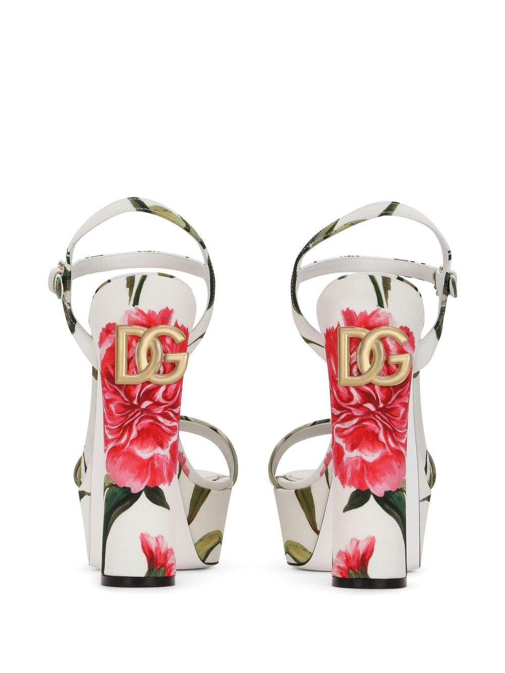 Dolce & GabbanaHappy Garden Platform Sandals at Fashion Clinic