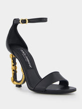 Dolce & Gabbana Keira Baroque Logo 105mm Sandals